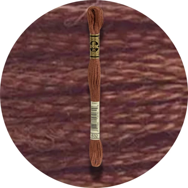 DMC Mouliné Spécial 25 Broderigarn, Ensfarvet, Neutrale nuancer